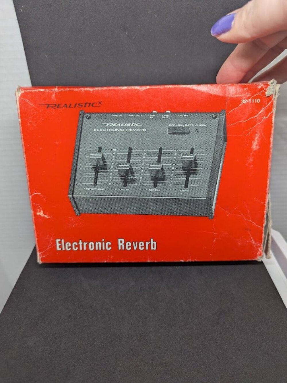 POWERS ON! - Realistic Electronic Reverb 32-1110B / Radioshack 80s Effects
